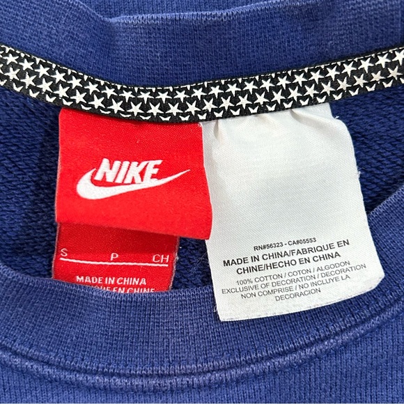 Nike Air Pivot V3 Sweatshirt Men's Size S Small Basketball Blue Black Side Zip - Picture 8 of 9